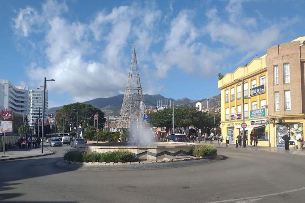 Apt Con Espectacular Vista, Piscinas, Recep 24 Hs Benalmádena Buitenkant foto