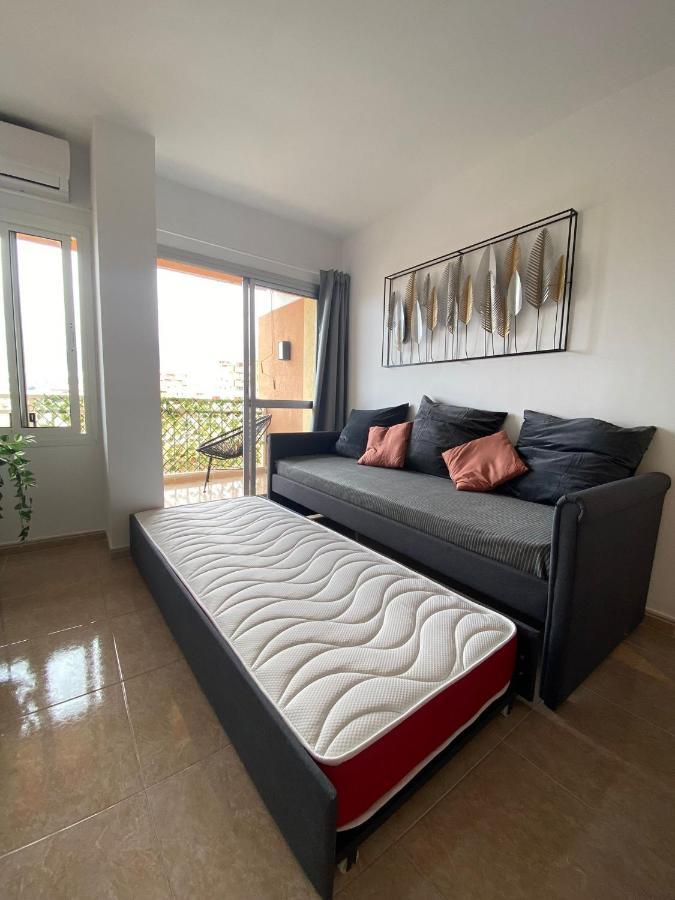 Apt Con Espectacular Vista, Piscinas, Recep 24 Hs Benalmádena Buitenkant foto
