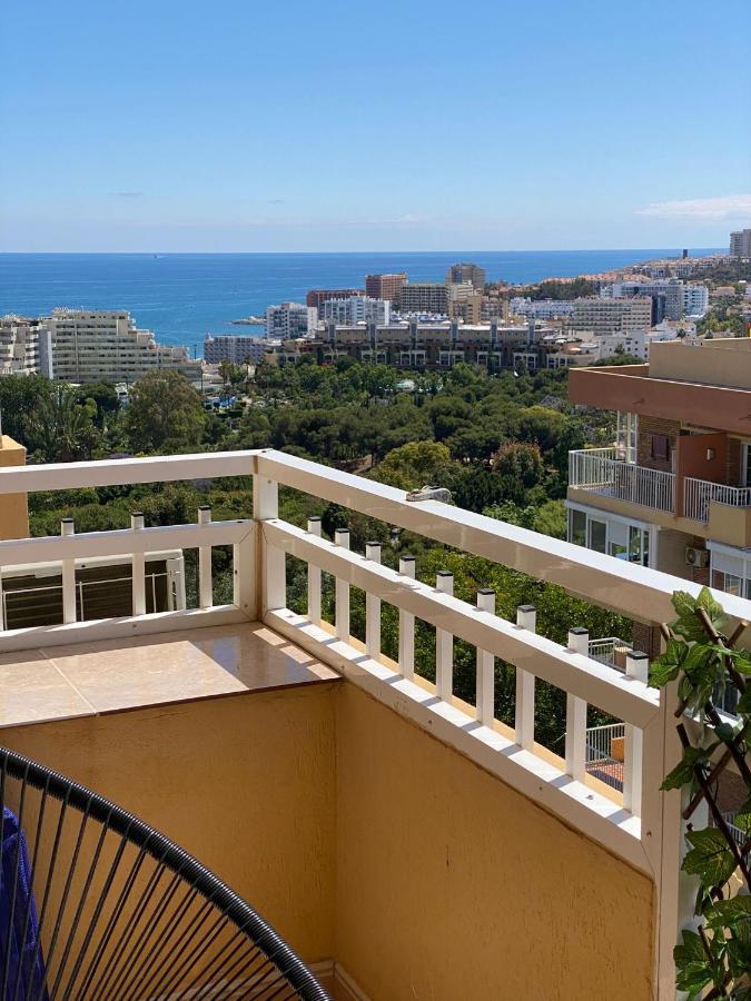 Apt Con Espectacular Vista, Piscinas, Recep 24 Hs Benalmádena Buitenkant foto